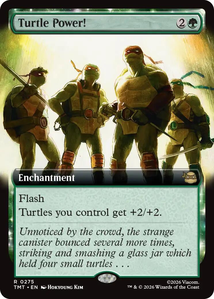 Image for Turtle Power! (Extended Art) (275) (Teenage Mutant Ninja Turtles) - Magic: The Gathering