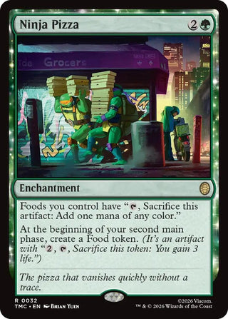 Image for Ninja Pizza (32) (Teenage Mutant Ninja Turtles) - Magic: The Gathering