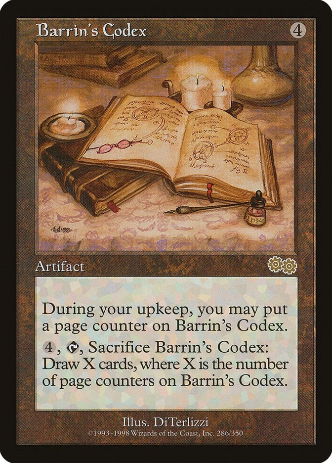 Barrin’s Codex (286) [USG] - MTG Single