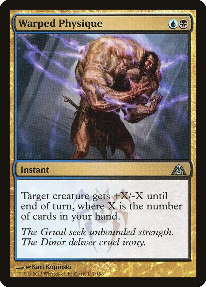 Warped Physique (117) [DGM] - MTG Single