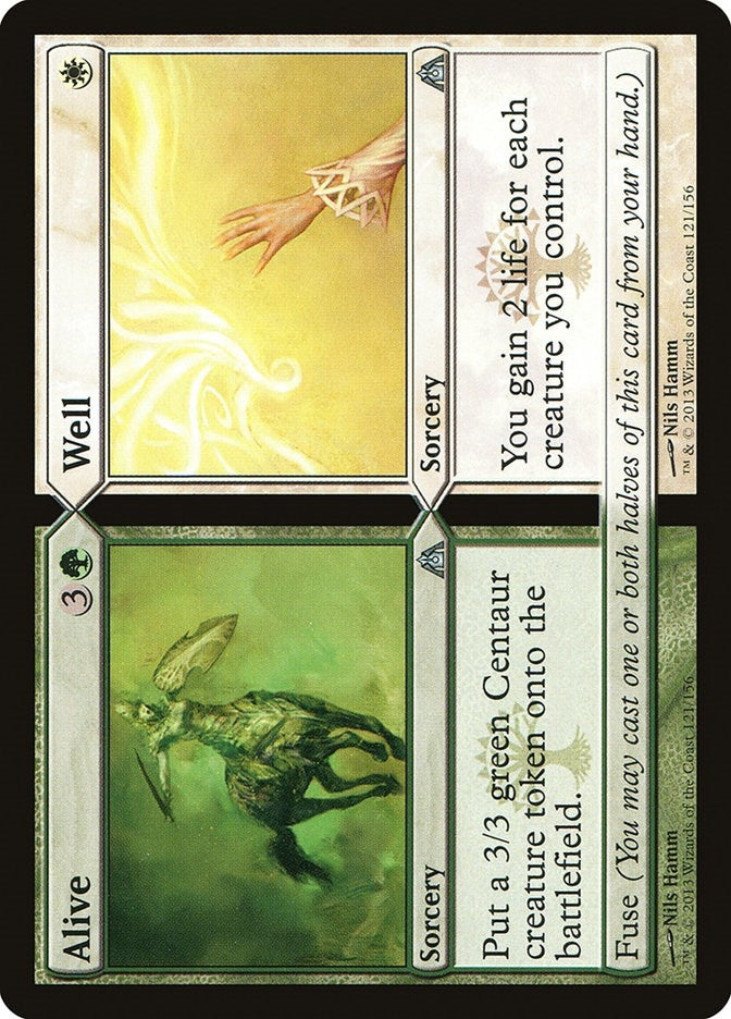 Alive // Well (121) [DGM] - MTG Single