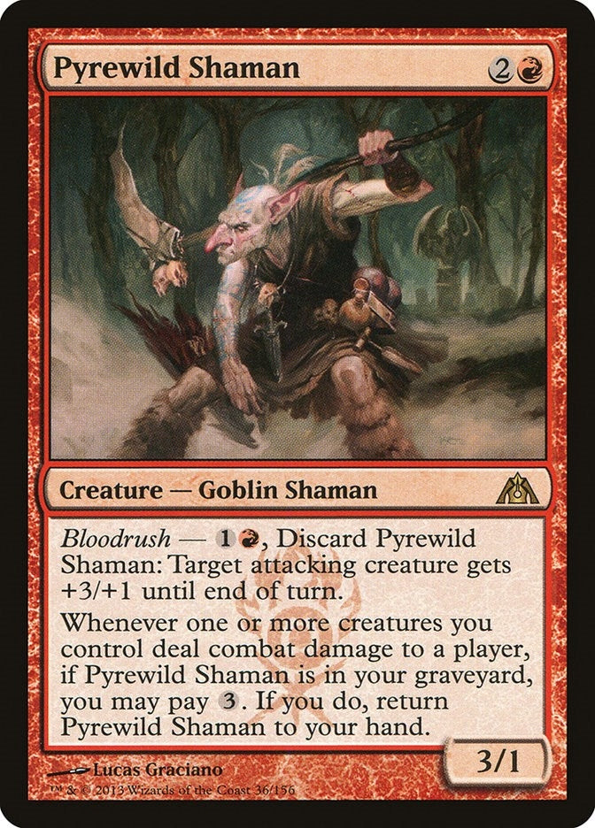 Pyrewild Shaman (36) [DGM] - MTG Single
