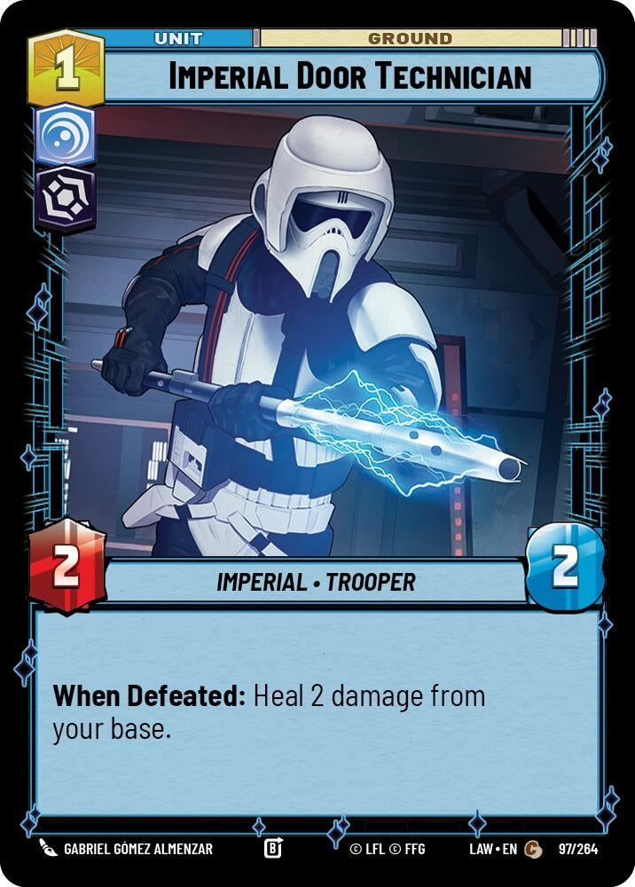 Image for Imperial Door Technician (97/264) (A Lawless Time) - Star Wars: Unlimited