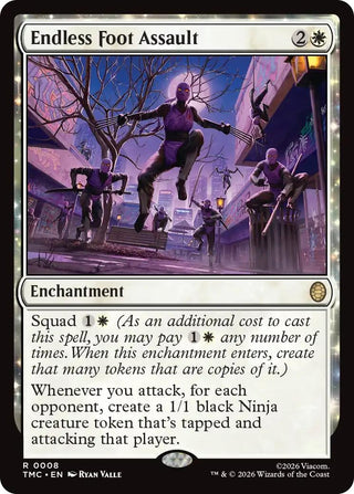 Image for Endless Foot Assault (8) (Teenage Mutant Ninja Turtles) - Magic: The Gathering