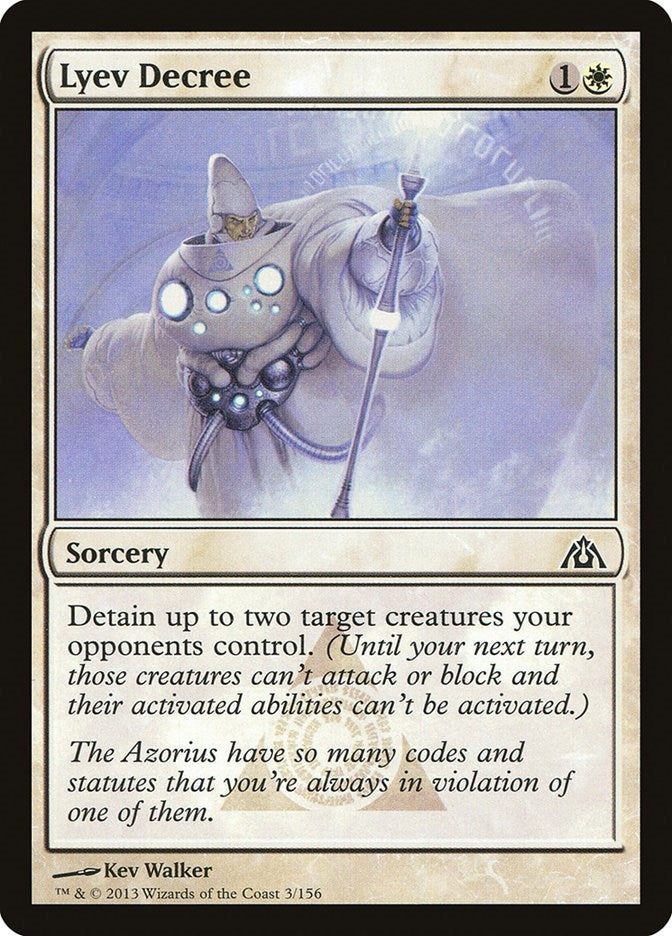 Lyev Decree (3) [DGM] - MTG Single