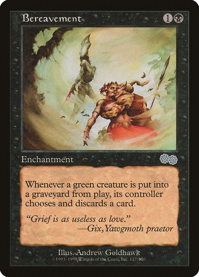 Bereavement (117) [USG] - MTG Single