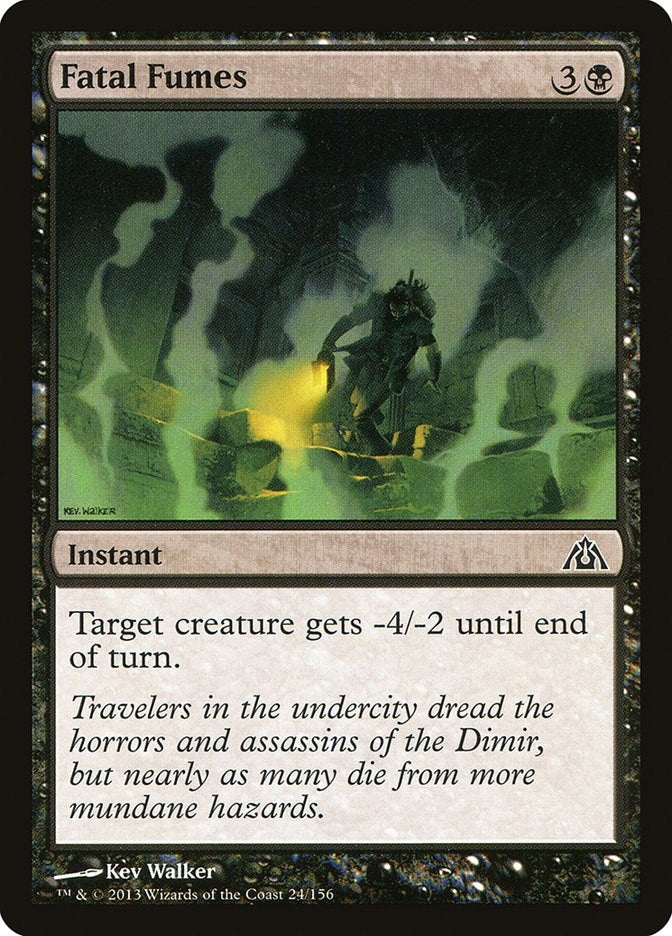 Fatal Fumes (24) [DGM] - MTG Single
