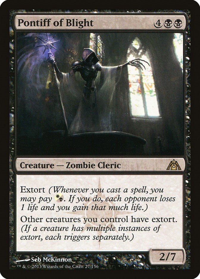 Pontiff of Blight (27) [DGM] - MTG Single