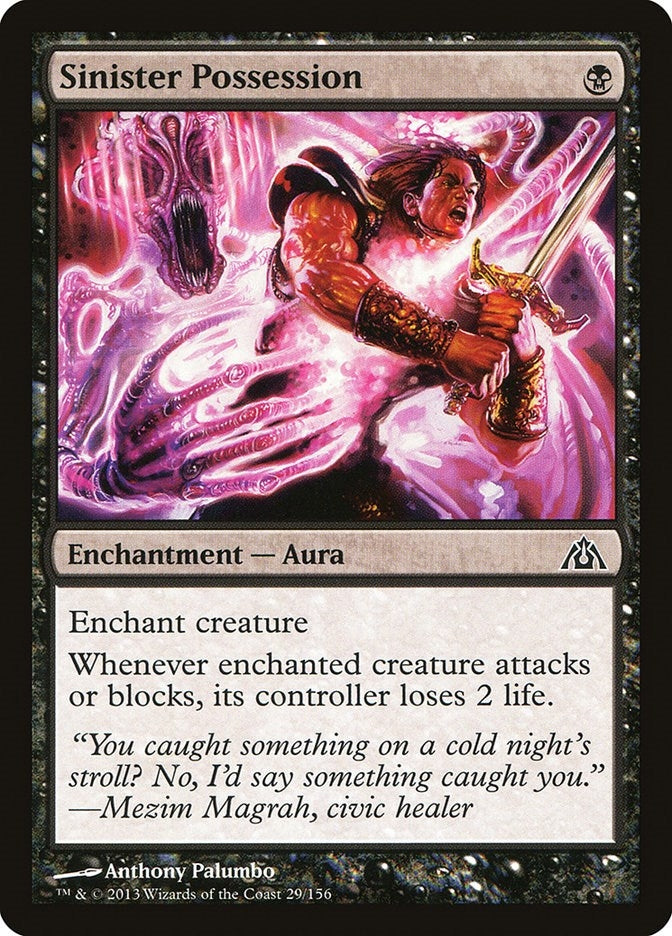 Sinister Possession (29) [DGM] - MTG Single