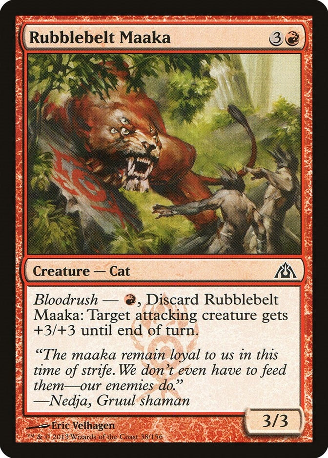 Rubblebelt Maaka (38) [DGM] - MTG Single