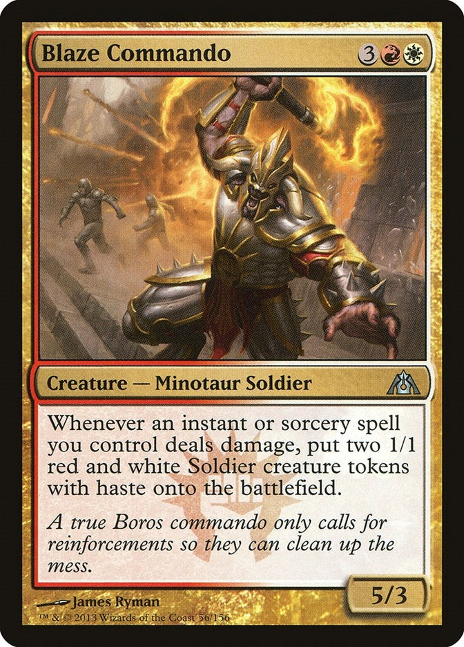 Blaze Commando (56) [DGM] - MTG Single