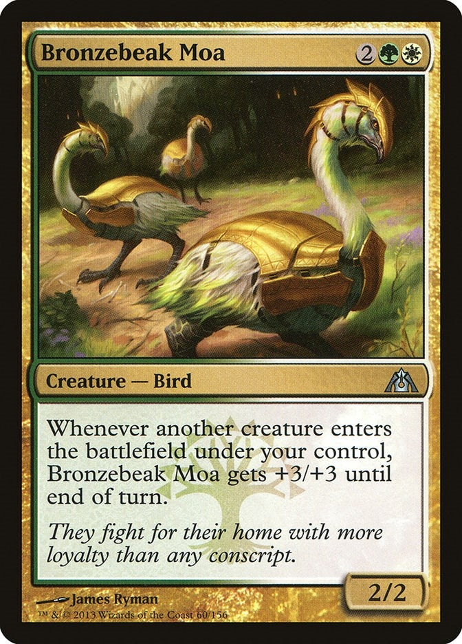 Bronzebeak Moa (60) [DGM] - MTG Single