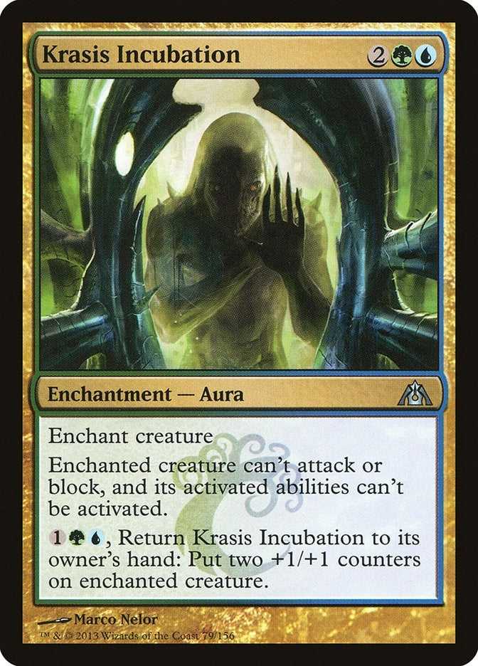 Krasis Incubation (79) [DGM] - MTG Single