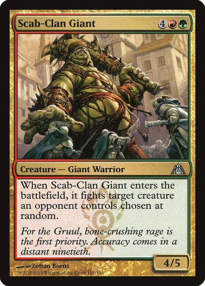 Scab-Clan Giant (101) [DGM] - MTG Single
