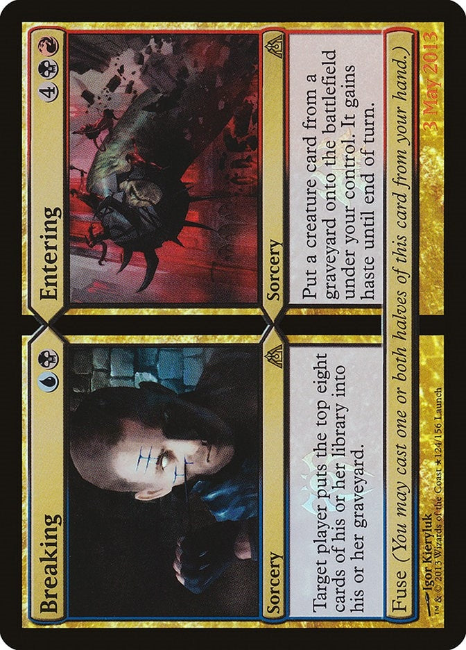 Breaking // Entering (124) [LARP] - MTG Single
