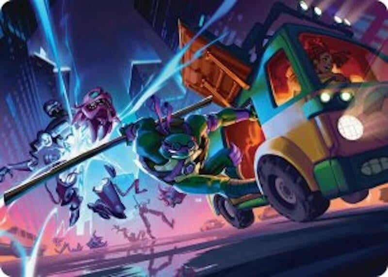 Image for Donatello, Rad Scientist Art Card (47) (Teenage Mutant Ninja Turtles) - Magic: The Gathering