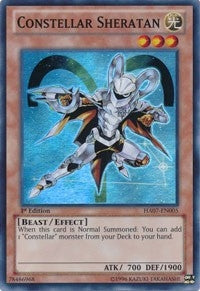 Constellar Sheratan (7005) (HA07) - YuGiOh Single