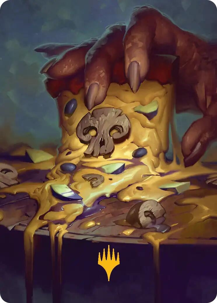 Image for Swamp Art Card (Gold-Stamped) (39) (Teenage Mutant Ninja Turtles) - Magic: The Gathering