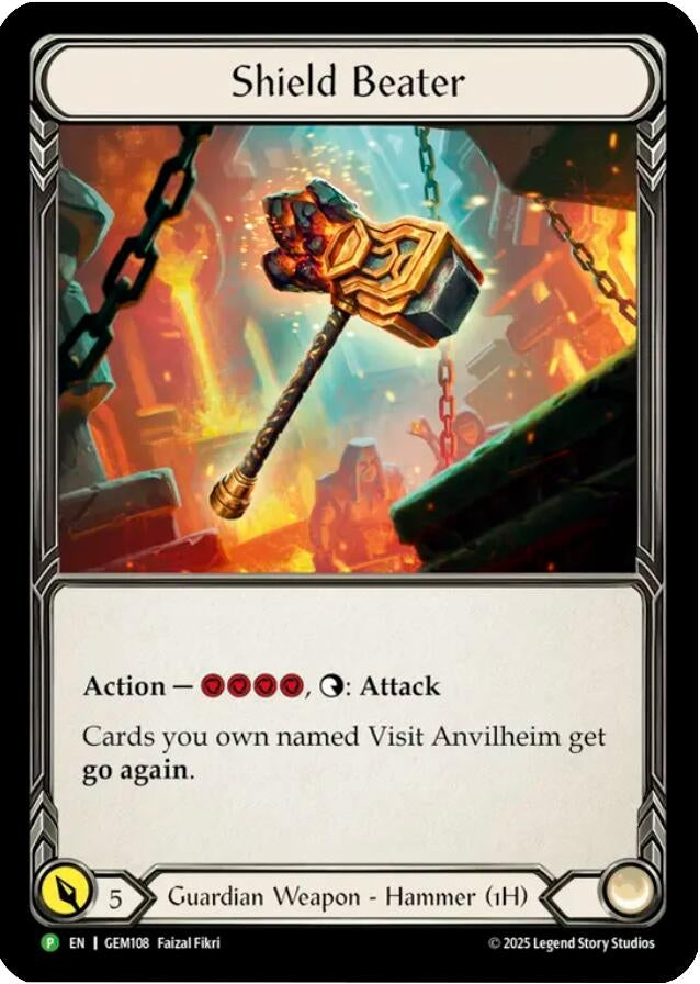 Image for Shield Beater (GEM108) (GEM Pack 4) - Flesh and Blood TCG
