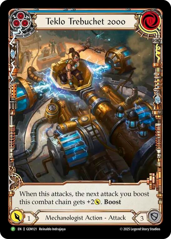 Image for Teklo Trebuchet 2000 (GEM121) (GEM Pack 4) - Flesh and Blood TCG
