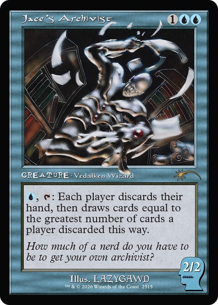Image for Jace's Archivist (2515) (Secret Lair Drop Series) - Magic: The Gathering