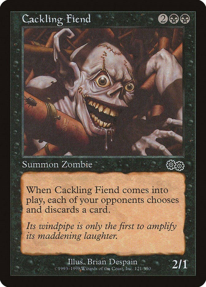Cackling Fiend (121) [USG] - MTG Single