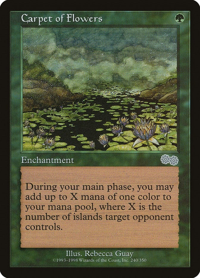 Carpet of Flowers (240) [USG] - MTG Single
