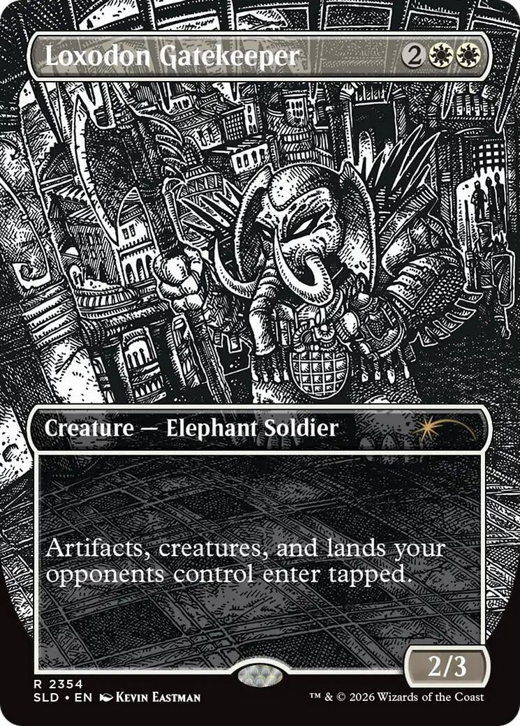 Image for Loxodon Gatekeeper (2354) (2354) (Secret Lair Drop Series) - Magic: The Gathering