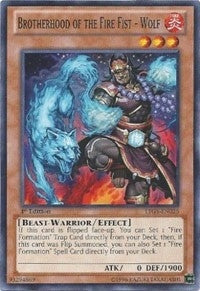 Brotherhood of the Fire Fist - Wolf (26) (LTGY) - YuGiOh Single