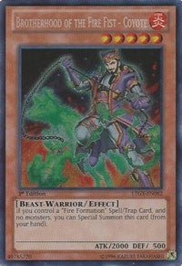 Brotherhood of the Fire Fist - Coyote (82) (LTGY) - YuGiOh Single