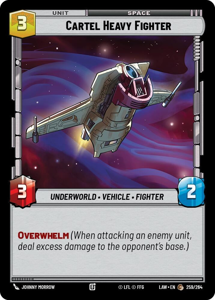 Image for Cartel Heavy Fighter (259/264) (A Lawless Time) - Star Wars: Unlimited