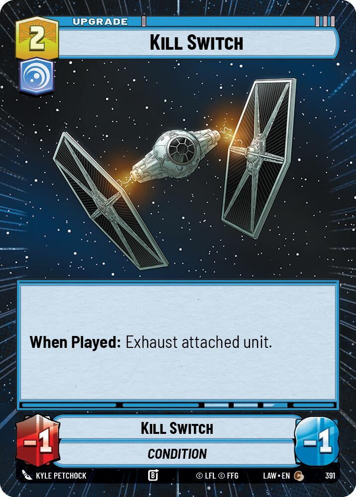 Image for Kill Switch (Hyperspace) (391) (A Lawless Time) - Star Wars: Unlimited
