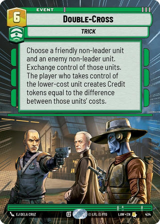 Image for Double-Cross (Hyperspace) (434) (A Lawless Time) - Star Wars: Unlimited