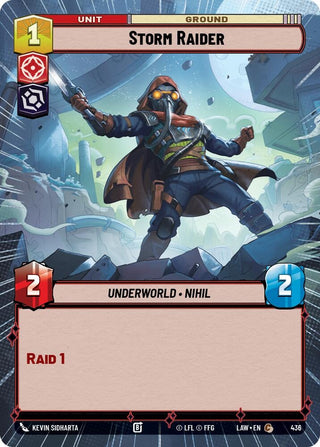 Image for Storm Raider (Hyperspace) (436) (A Lawless Time) - Star Wars: Unlimited