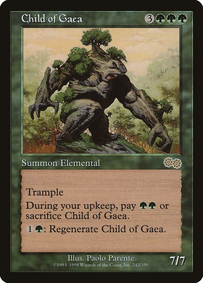 Child of Gaea (242) [USG] - MTG Single