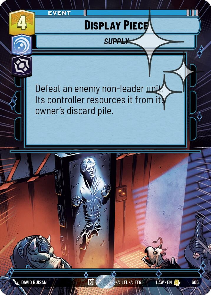 Image for Display Piece (Hyperspace Foil) (605) (A Lawless Time) - Star Wars: Unlimited