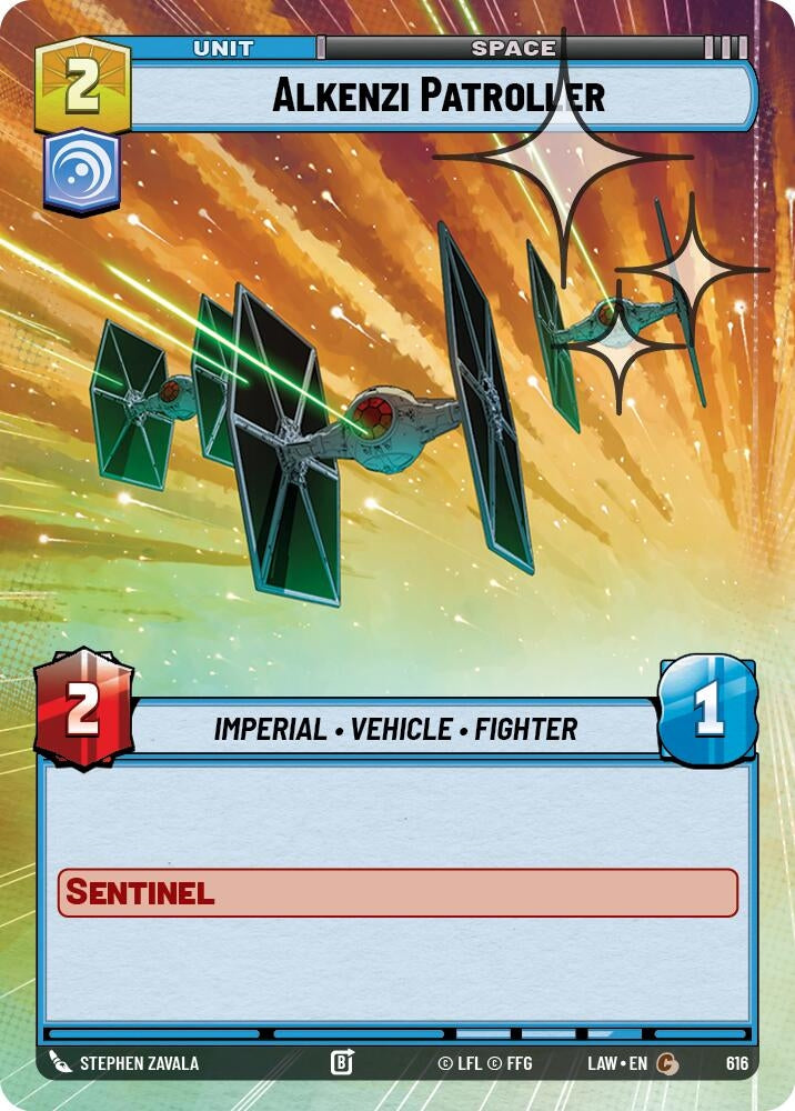 Image for Alkenzi Patroller (Hyperspace Foil) (616) (A Lawless Time) - Star Wars: Unlimited