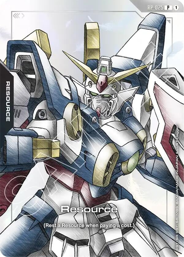 Image for Resource (RP-025) (Mobile Suit Gundam Wing) (RP-025) (Promotional Resource Tokens) - Gundam Card Game