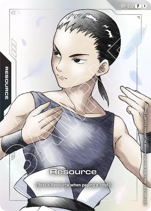 Image for Resource (RP-032) (Mobile Suit Gundam Wing) (RP-032) (Promotional Resource Tokens) - Gundam Card Game
