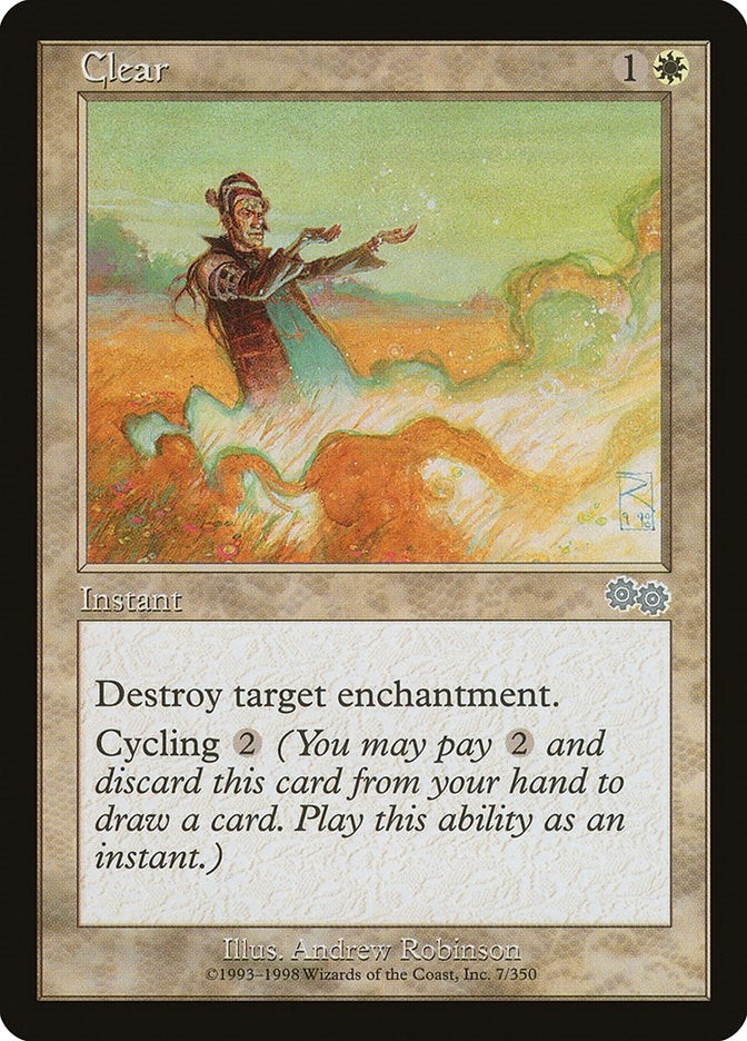 Clear (7) [USG] - MTG Single
