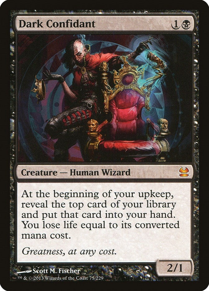 Dark Confidant (75) [MMA] - MTG Single