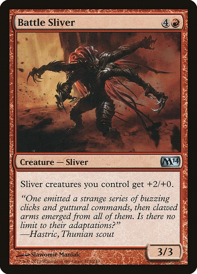 Battle Sliver (128) [M14] - MTG Single