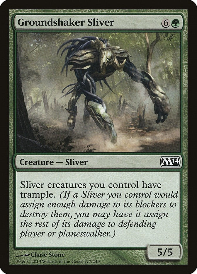 Groundshaker Sliver (177) [M14] - MTG Single