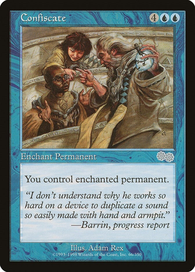 Confiscate (66) [USG] - MTG Single