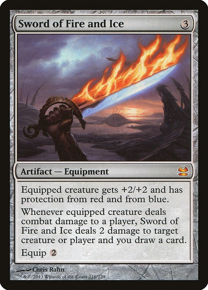 Sword of Fire and Ice (216) [MMA] - MTG Single