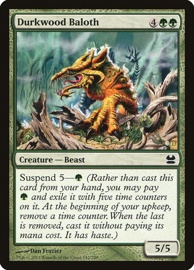 Durkwood Baloth (142) [MMA] - MTG Single