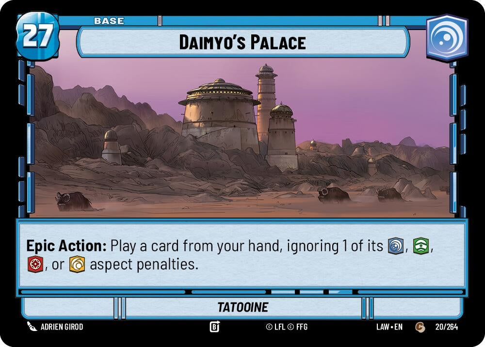 Image for Daimyo's Palace // Credit (20 // T01) (A Lawless Time) - Star Wars: Unlimited
