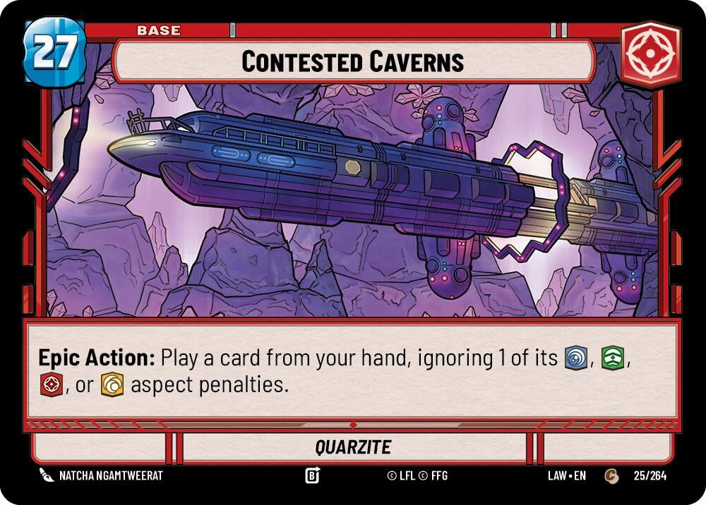Image for Contested Caverns // Credit (25 // T01) (A Lawless Time) - Star Wars: Unlimited