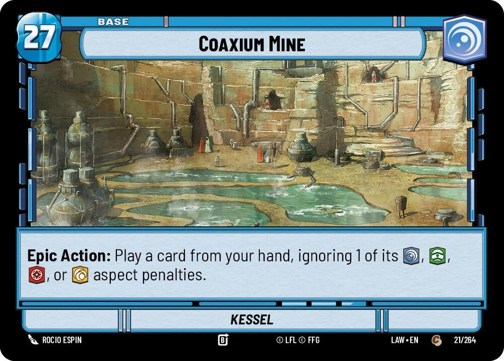 Image for Coaxium Mine // Shield (21 // T03) (A Lawless Time) - Star Wars: Unlimited