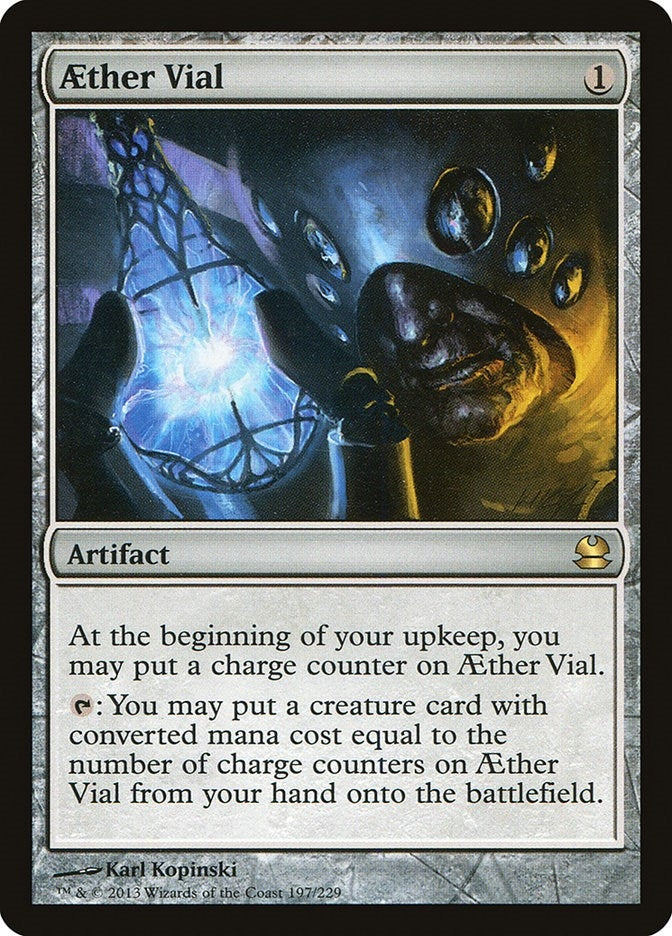 Aether Vial (197) [MMA] - MTG Single